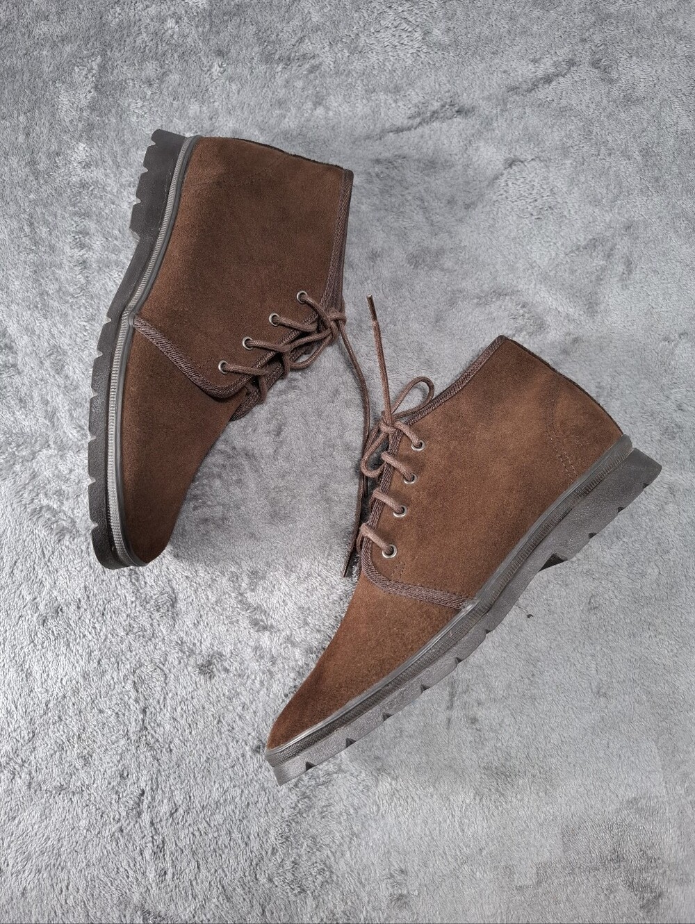 Keds Chukka Ankle Boots Vintage 1996 Brown Upper Leather WH7956M Womens Size 8